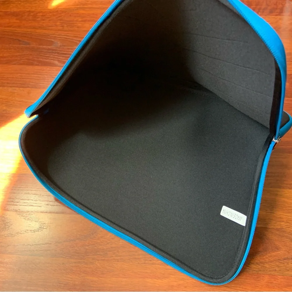 Axe Black Tablet/Laptop Sleeve with Blue Trim
